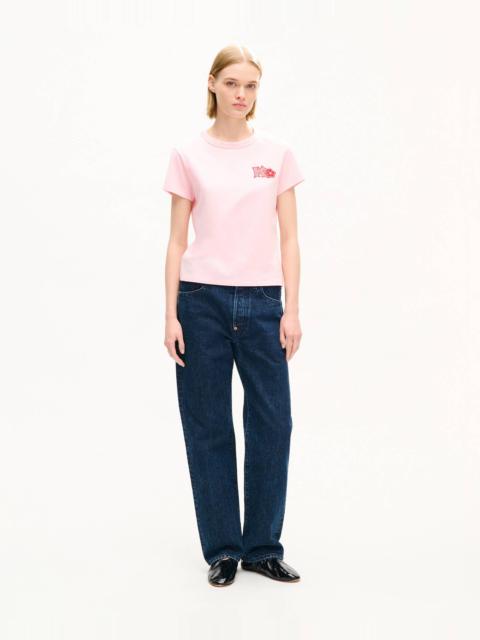 KENZO 'KENZO Paris Emblem' embroidered small fit T-shirt in cotton