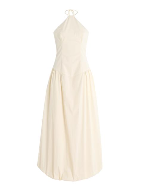 SIR. Florent Cotton-Blend Gown ivory