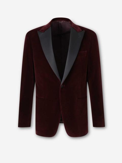 Canali BLAZER STRAIGHT VELVET