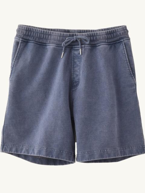 Corridor FRENCH TERRY GARMENT DYED SHORTS - BLUE