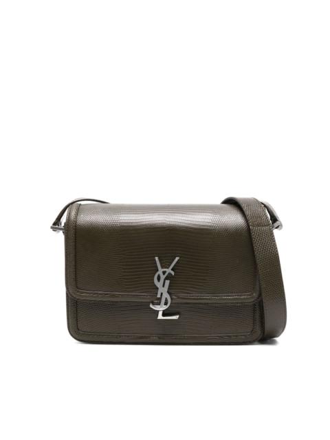 SAINT LAURENT Cassandre-plaque leather messenger bag