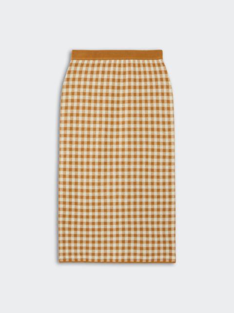 GUEST IN RESIDENCE Gingham Long Skirt