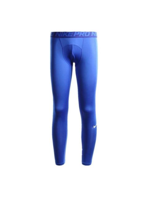 Nike Nike Pro Cool Tight Dri-Fit Pants 'Blue' 703098-480