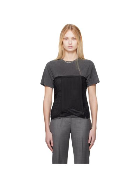 Our Legacy Black Object Corset Top