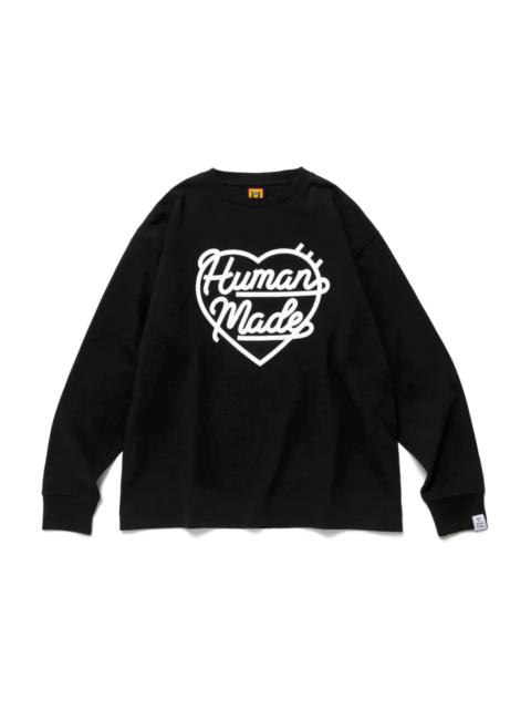 Human Made Human Made Heart L/S T-Shirt Black