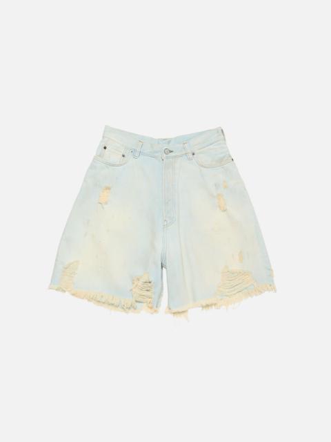 Acne Studios Denim shorts - Loose fit - Light blue/white