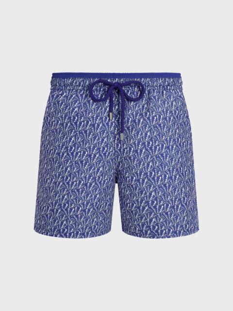 Vilebrequin MEN BICOLOR SWIM TRUNKS GRAPHIC SHELLS