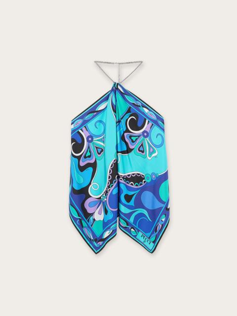 PUCCI ORCHIDEE PRINT CHAIN TOP