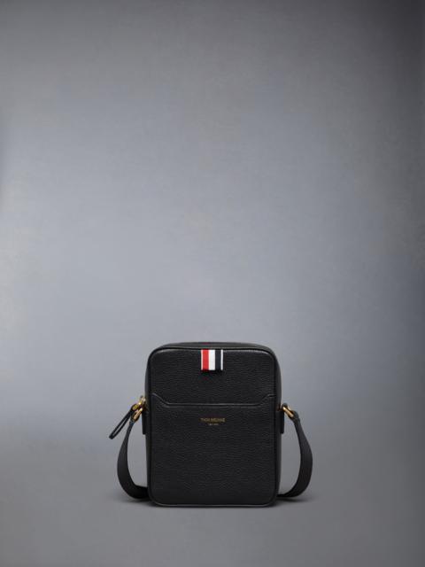 Thom Browne 4-Bar Vertical leather camera bag