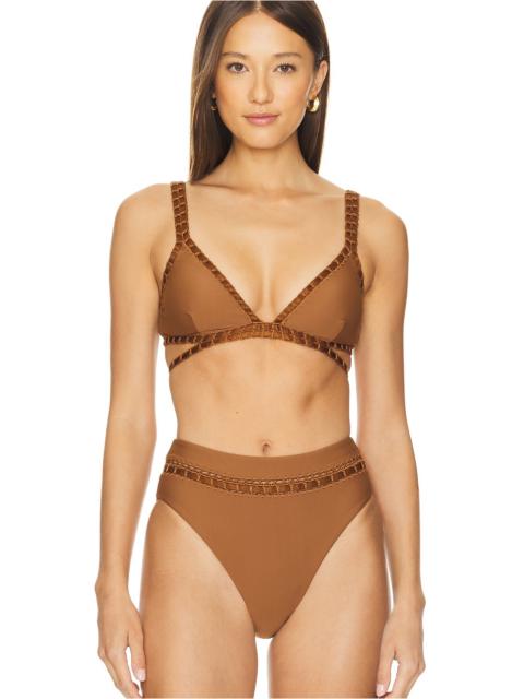SIMKHAI Catina Bikini Top