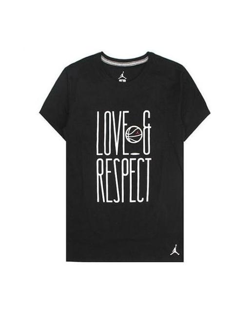 Jordan Air Jordan 13 Peach and Love T-Shirt 'Black' AQ4891-010