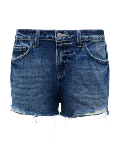 L'AGENCE Teya Low-Rise Denim Short