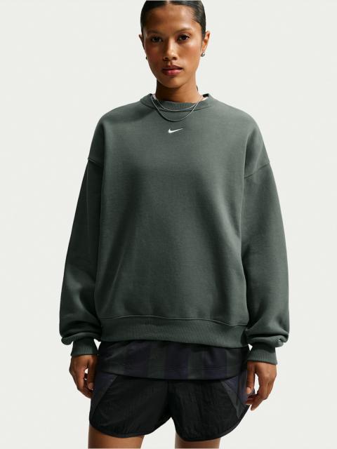 Nike Nike Studio Fleece Medium Weight Women's Oversized Crew-Neck Sweatshirt