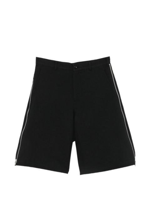 Comme des Garçons SHIRT side-zip shorts