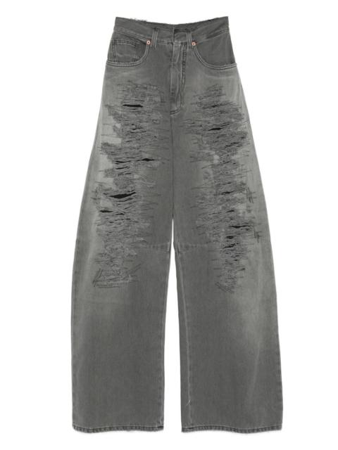 MM6 Maison Margiela distressed jeans