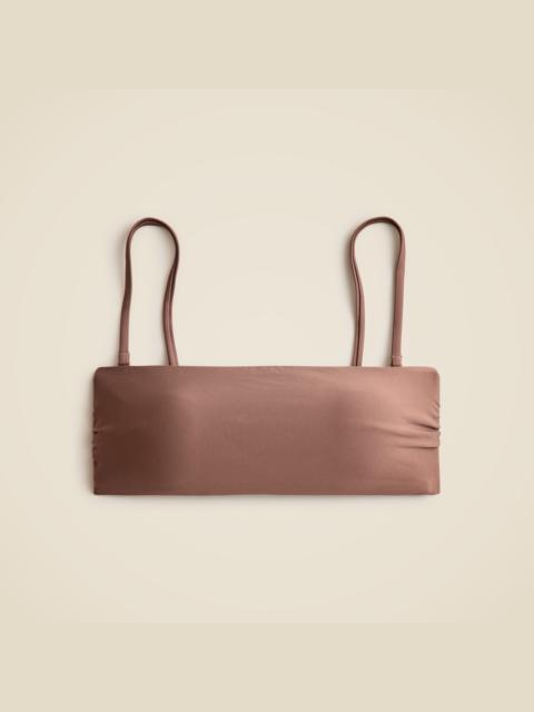 J.CREW Bandeau bikini top in Classic Sculpt™