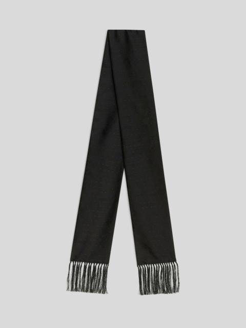 Etro JACQUARD SCARF WITH MICRO POLKA DOTS