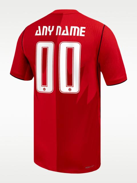Nike Canada Match Home Men's Nike Dri-FIT Soccer Authentic Custom Jersey By You