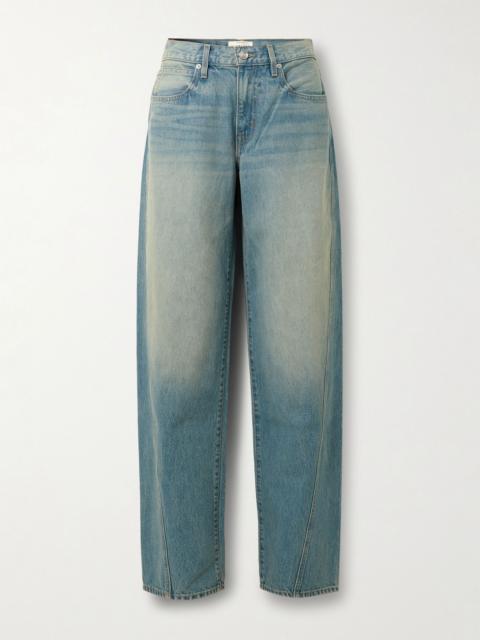 SLVRLAKE Tess Long Twisted Stem boyfriend jeans Light denim