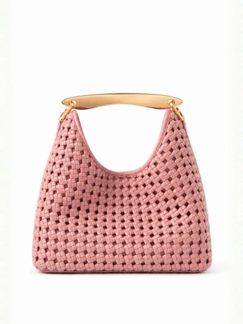 Elleme Boomerang Woven Leather Dark Pink