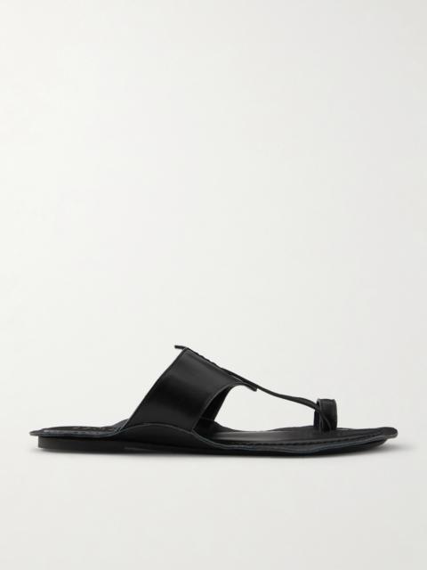 JAMIE HALLER The Toe Thong Leather Sandals