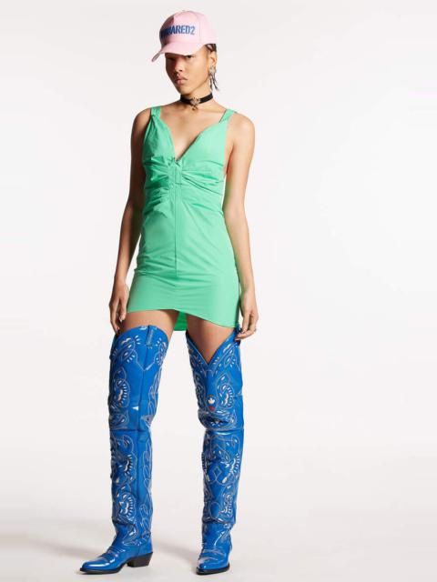 DSQUARED2 GATHERED DRESS