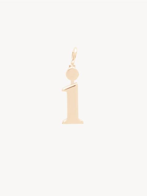 Chloé ALPHABET LETTER I CHARM IN BRASS