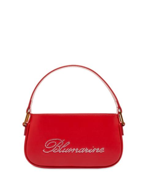 Blumarine Blumarine Crystal Logo Leather Bag