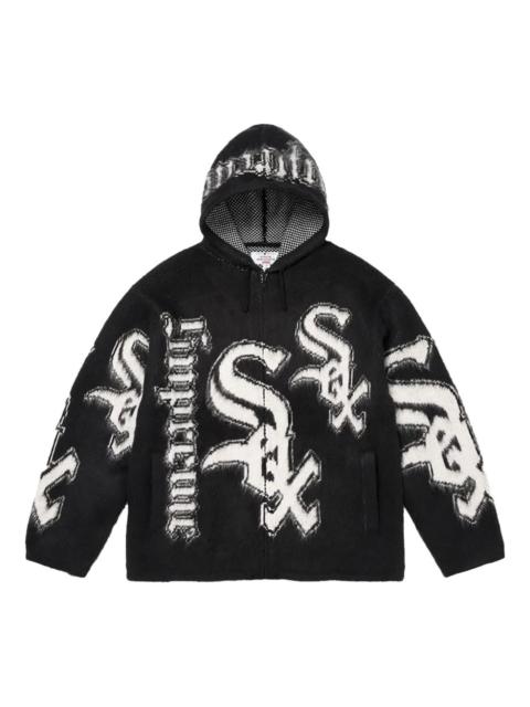 Supreme x Chicago White Sox zip-up hoodie
