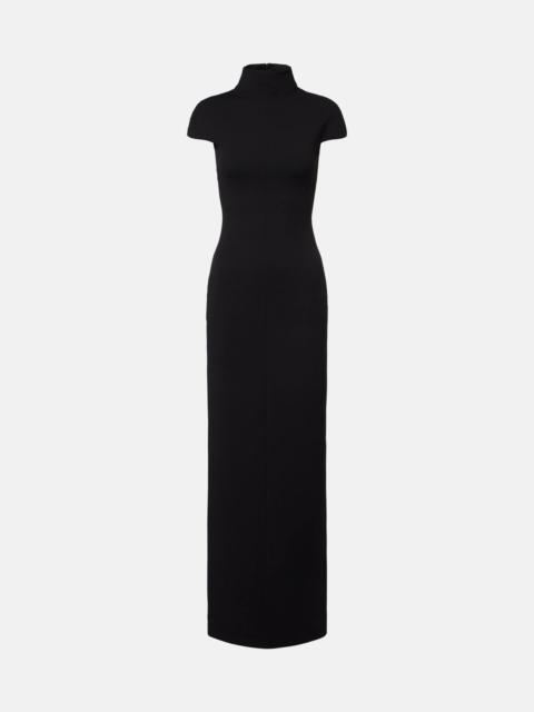 SOLACE LONDON Lang crêpe maxi dress