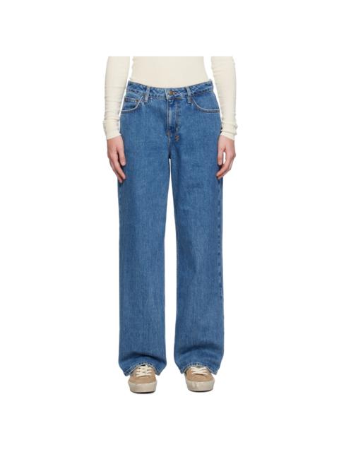 Ksubi Blue Low Rider Jeans
