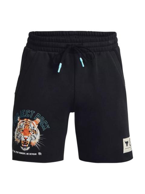 Under Armour Under Armour Project Rock Rival Solid Shorts 'Black' 1377808-001