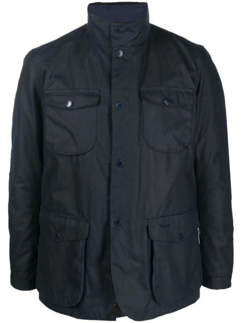 Barbour single-breasted fitted jacket