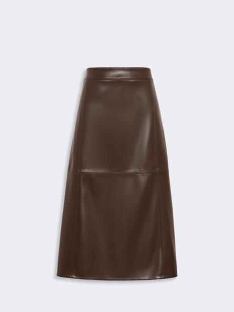 'S Max Mara CRISMA Coated jersey midi skirt - DARK BOWN