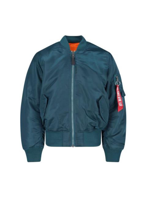 ALPHA INDUSTRIES "HERITAGE MA-1" REVERSIBLE BOMBER JACKET