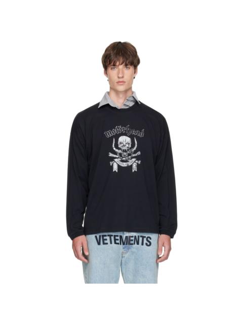 VETEMENTS Black Motörhead Edition Long Sleeve T-shirt