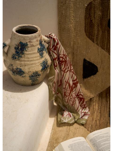 SAINT JAMES CARRE FLORAL Square Scarf