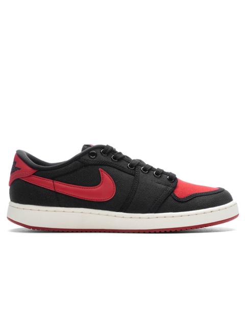 Jordan AIR JORDAN KO 1 LOW 'BRED' - BLACK/VARSITY RED/SAIL