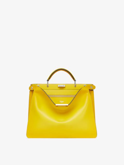 FENDI Yellow leather bag