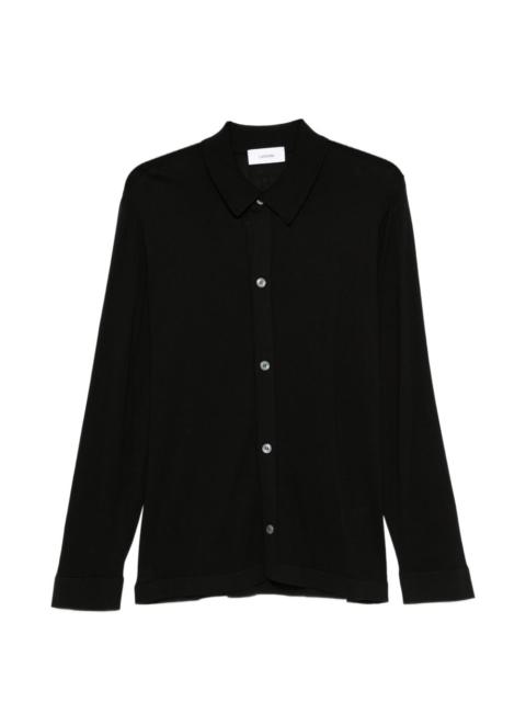 LARDINI buttoned knitted shirt