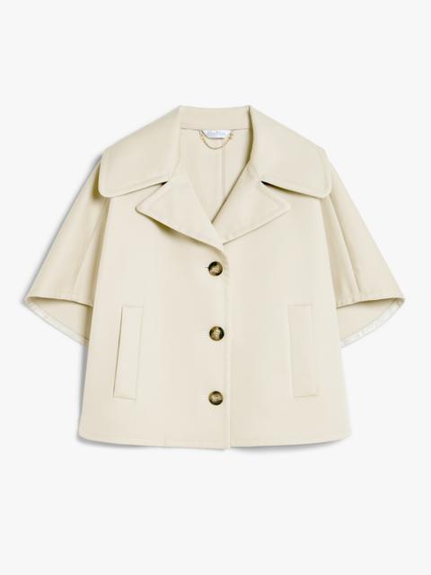 Max Mara Cotton gabardine cape