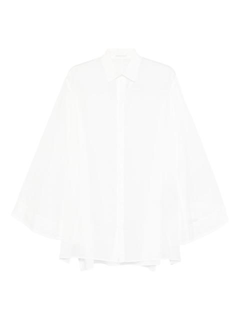Yohji Yamamoto bell-sleeve shirt
