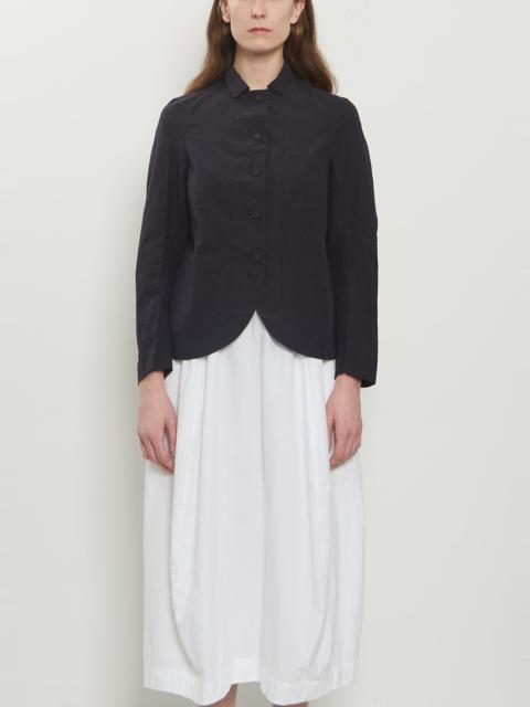 Bergfabel Caryl Cotton Linen Jacket — Black