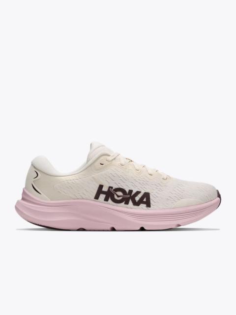 HOKA Women's Solimar 2 Shoes in Alabaster/Pink Opal
