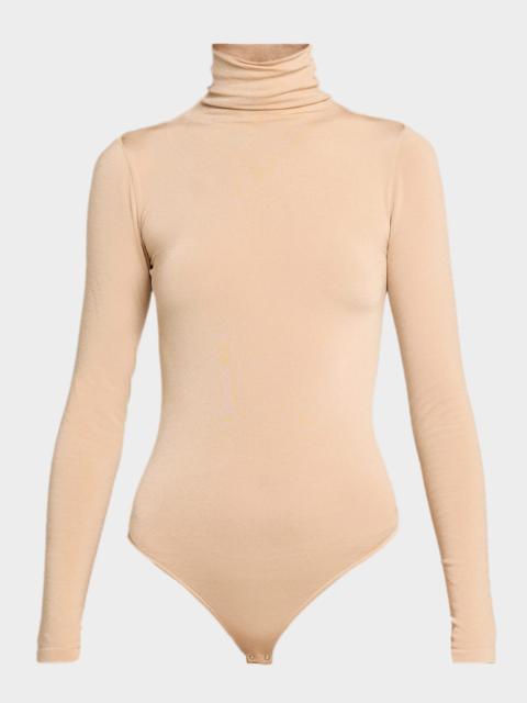Wolford Colorado Turtleneck Thong Bodysuit