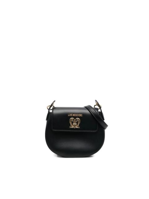 Moschino logo-plaque tote bag