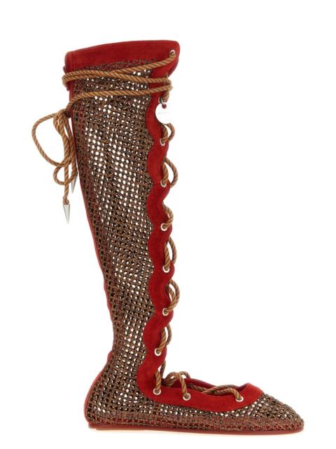 Kiko Kostadinov 'Reticella' boots