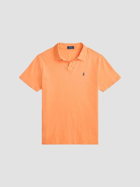 Polo Ralph Lauren Men's Logo Cotton-Linen Jersey Polo Shirt - Resort Orange