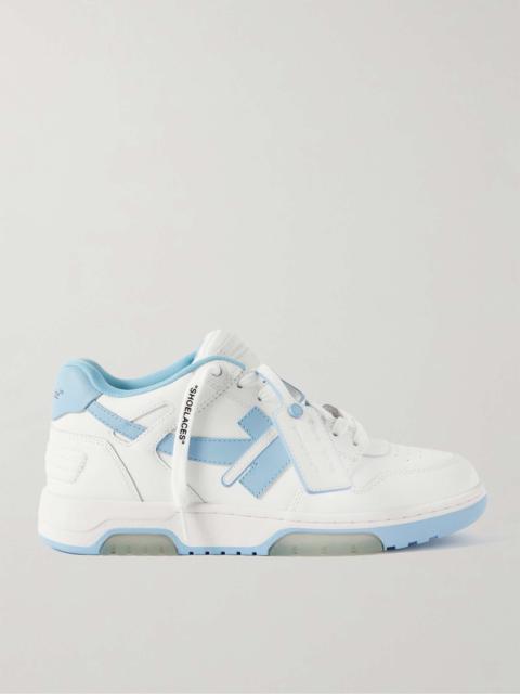 Off-White Out of Office Leather Sneakers