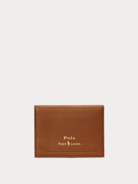 Polo Ralph Lauren Smooth Leather Folded Card Case